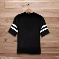 Helmont Men's Solid Round Tshirts - Black, XL