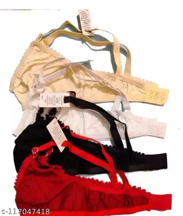 Comfy Women bra Pack of 4 (random colour ) - 36B