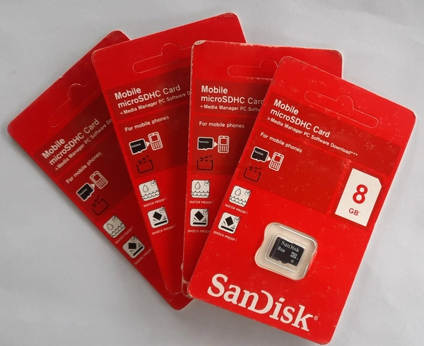 SanDisk 8GB Memory Cards