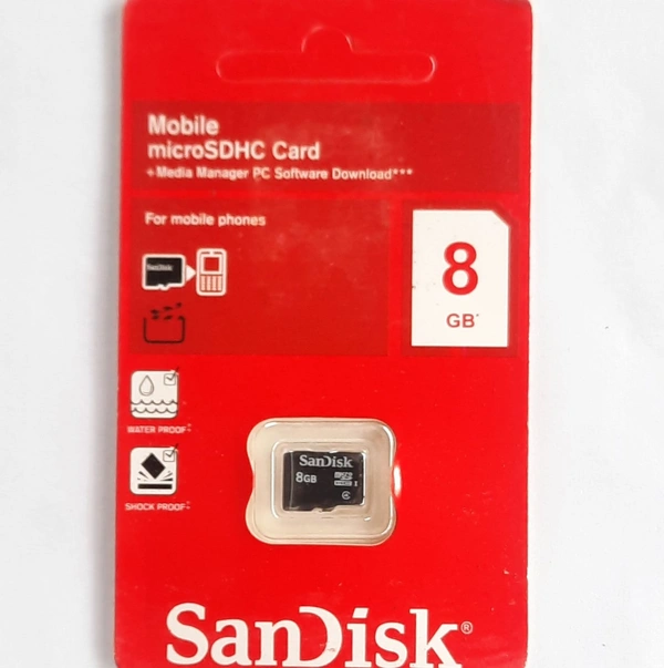SanDisk 8GB Memory Cards