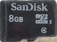 SanDisk 8GB Memory Cards