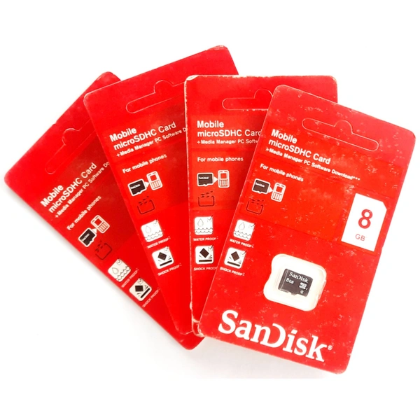 SanDisk 8GB Memory Cards