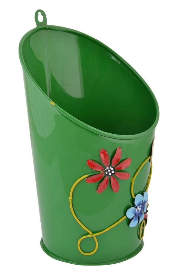 Half Moon Pot Green