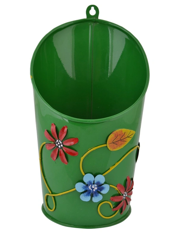 Half Moon Pot Green