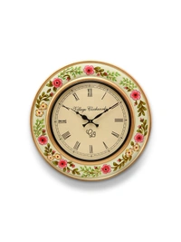 Round Wooden Handpainted 18 Inches - 12''X 18''