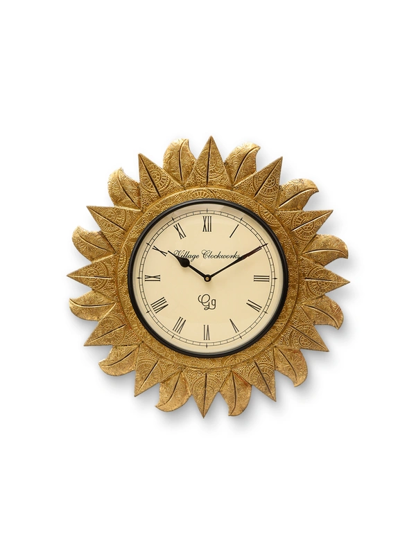 Carving Star Brass Embossed 18 Inches