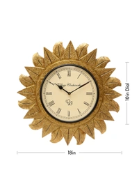 Carving Star Brass Embossed 18 Inches