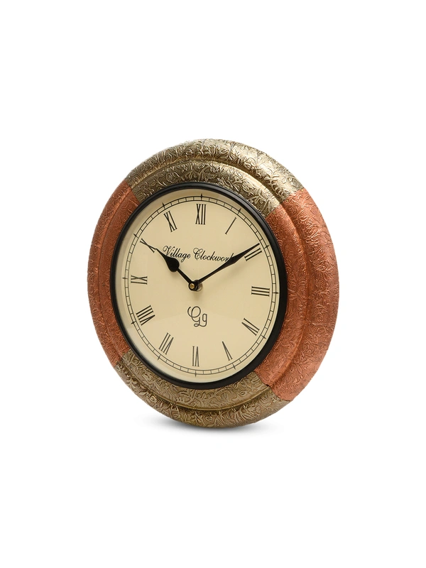 Dual Tone Brass and Copper 12 Inches