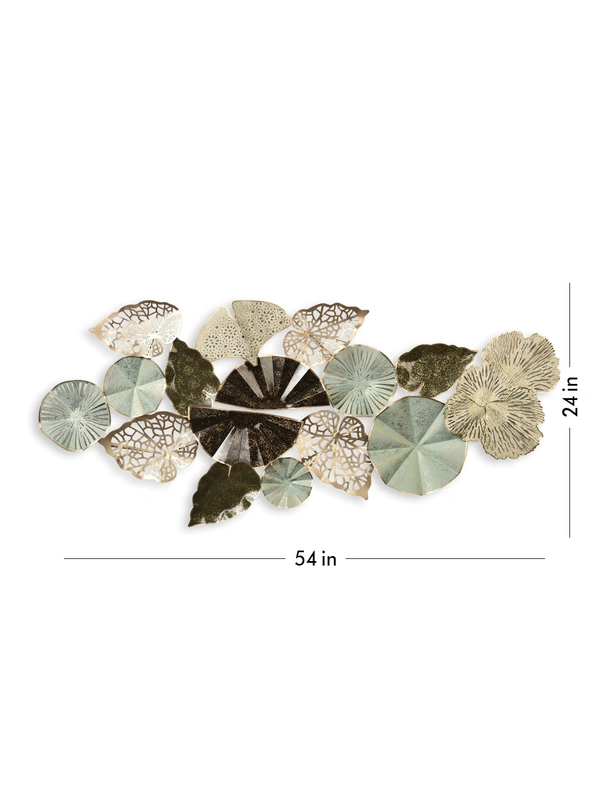 Gardenia Luxe Metal Wall Dcor