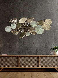 Gardenia Luxe Metal Wall Dcor