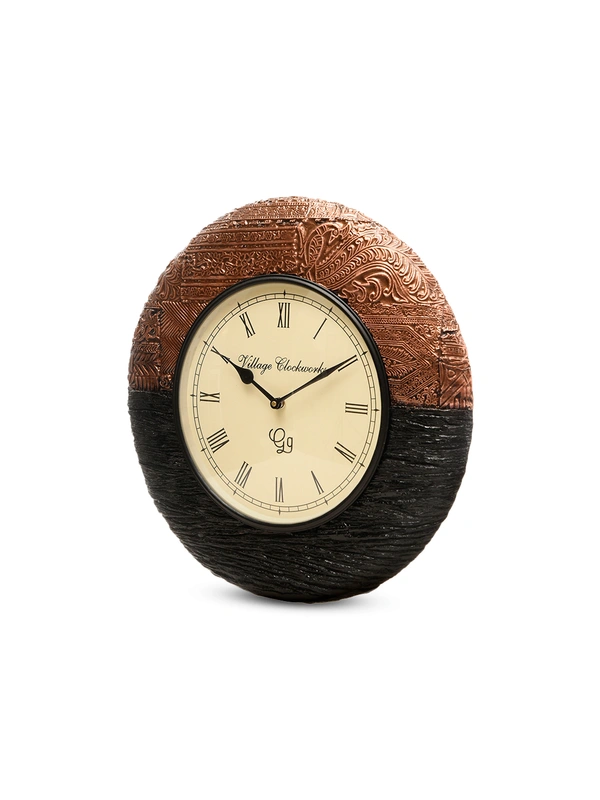 Round Black Bronze Dual Shade 16 Inches