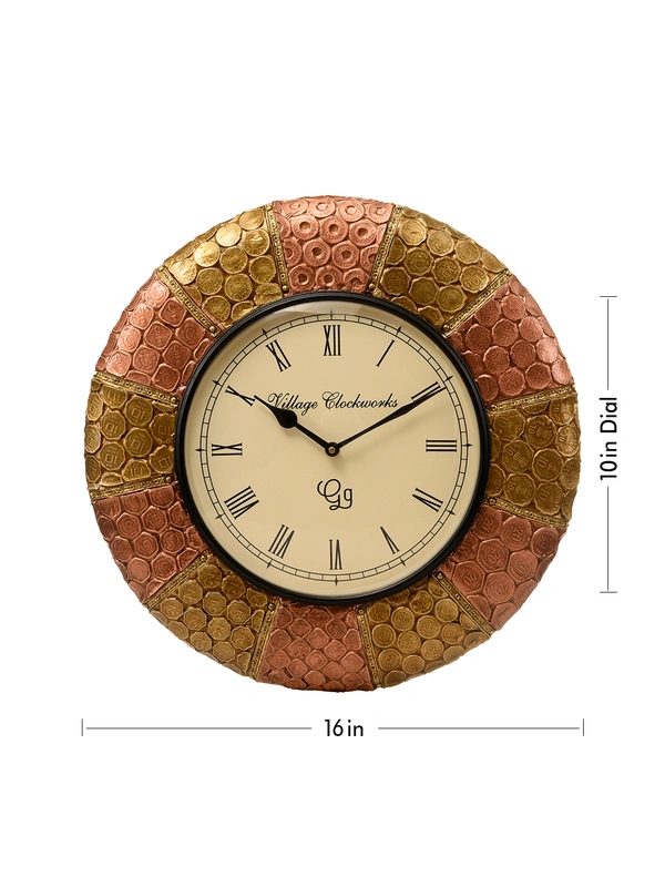 Round Dual Shade New Coin 16 Inches