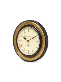 Round Embossed Brass 12 Inches