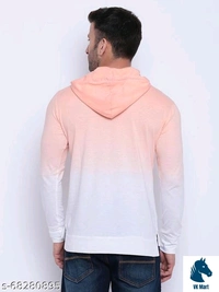 Rainbow T-shirt  - L, Peach Schnapps