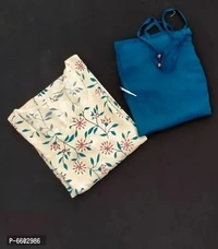 Stylish Embroidered Kurta With Pant Set - M