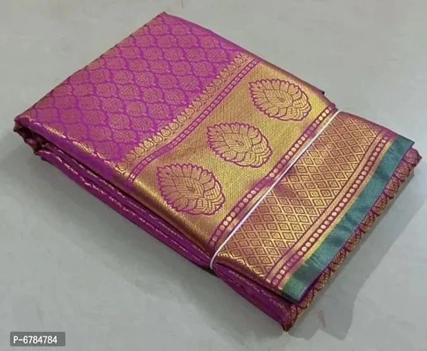 Kanjivaram Brocade Saree - MAUVE
