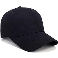 GET FIT Solid Red and Black Cap Combo for Boys and Men - Red, Free