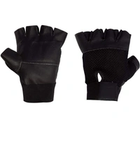 GET FIT Bike Riding Gloves fod Boys and Men - Black, Free