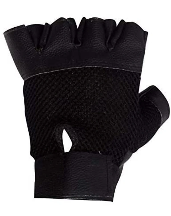 GET FIT Bike Riding Gloves fod Boys and Men - Black, Free