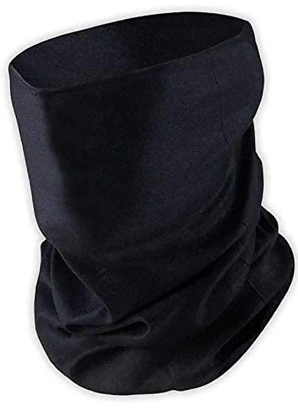 Black Bandana and Face Mask For Boys and Men  - Free