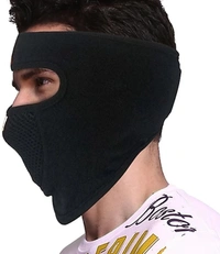 Full Face Bike Riding Mask for Dust and Sun Heat Protection - Free