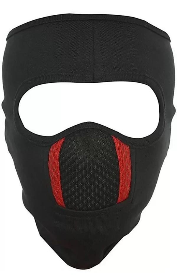 Full Face Bike Riding Mask for Dust and Sun Heat Protection - Free