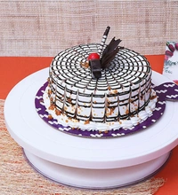 Blackish Butterscotch Cake - Half KG, Eggless