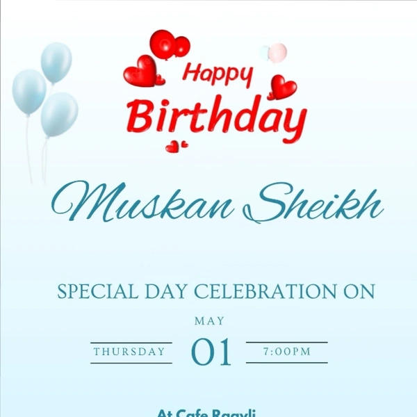 Muskan Ka Birthday 