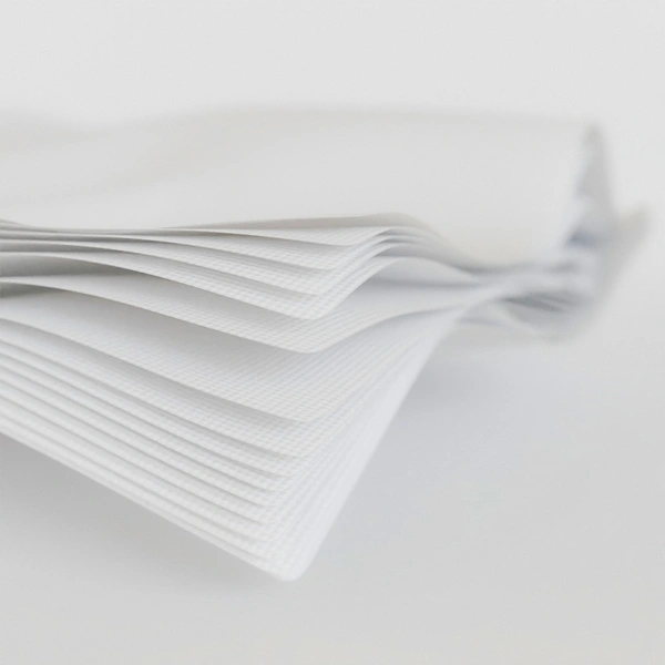 ECO PULP Serviettes Napkins - White, 70, 1PLY, 36 pices, 27*30