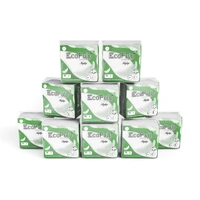 ECO PULP Serviettes Napkins - White, 70, 1PLY, 36 pices, 27*30