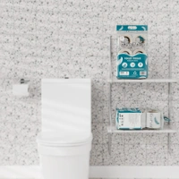 ECO PULP Supplicons ECO Toilet Paper (6 IN 1) - White, 200, 2 PLY, 1 Cartoon box