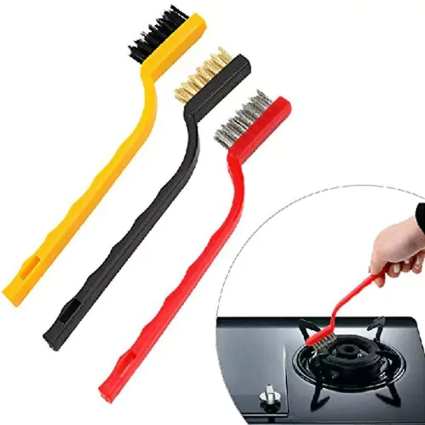 Wire Brush For Stove Burner Cleaning ( Pack Of 3)