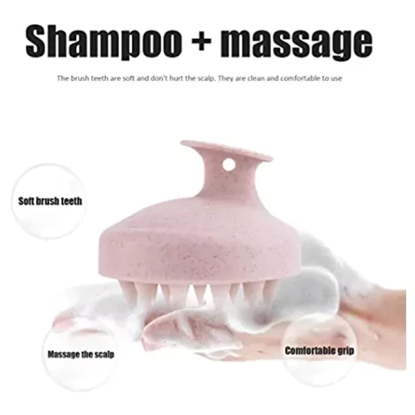 SILICONE SOFT SCALP MASSAGE BRUSH