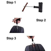 TYRE PUNCTURE REPAIRING COMPLETE KIT