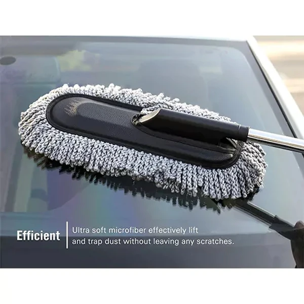 MICROFIBER TELESCOPIC HANDLE BRUSH CAR DUSTER