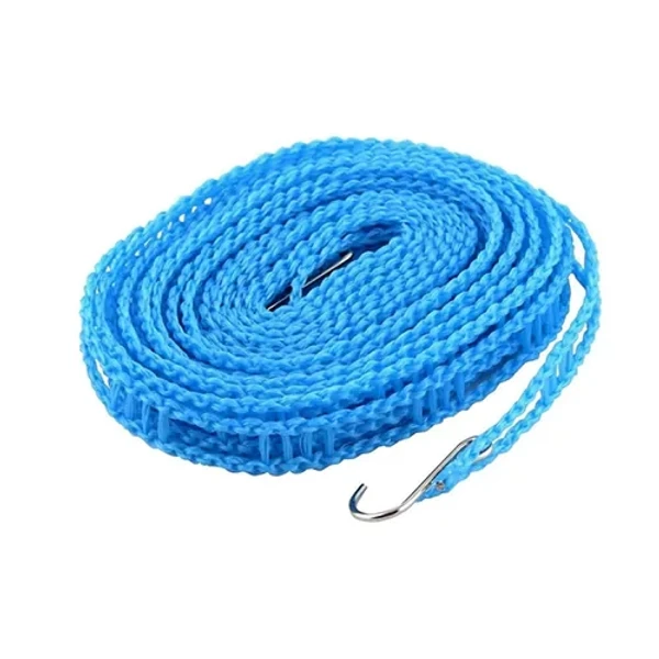 CLOTHESLINE DYING NYLON ROPE WITH HOOKS