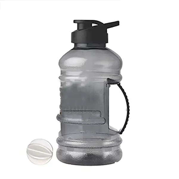 1.5L (1500ml) Water Bottle & Protein Shaker Bottle with Filter, Mixing Ball & Quantity Markings SFFT005