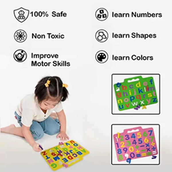 ABCD Puzzle Sheet Slate For Kids Learning