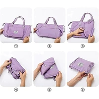 High Quality Pocket Friendly Foldable Water Proof Travel Bag With Extendable Size Option