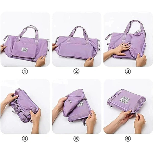 High Quality Pocket Friendly Foldable Water Proof Travel Bag With Extendable Size Option