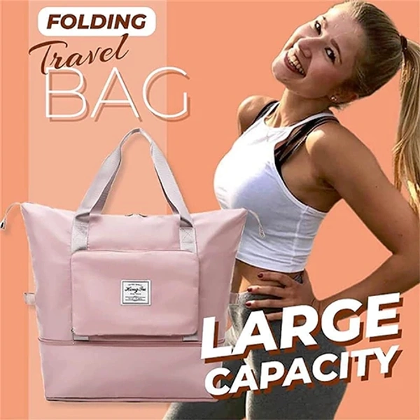 High Quality Pocket Friendly Foldable Water Proof Travel Bag With Extendable Size Option