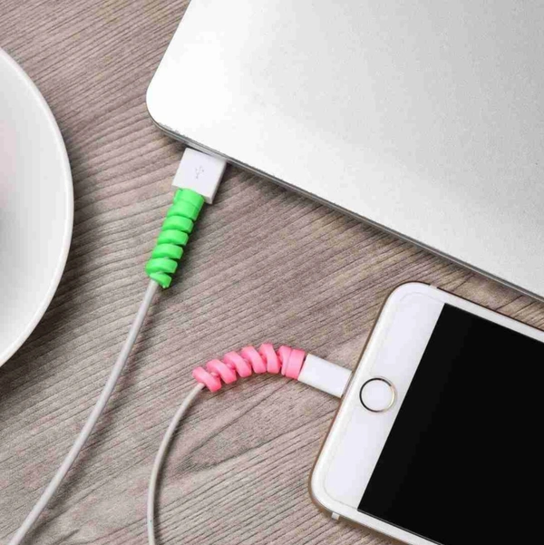 Mobile Earphone and Cable Protecting Clips (4pcs)