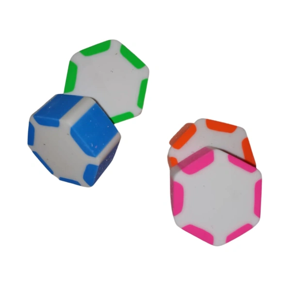 Kids Favourite Hexagon Eraser (2pcs)