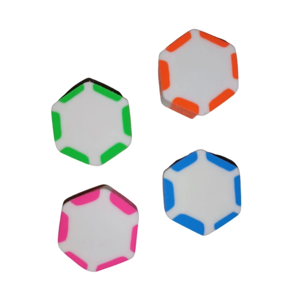 Kids Favourite Hexagon Eraser (2pcs)