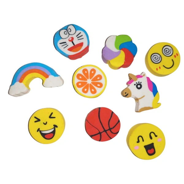 Kids Favourite Cute Eraser Set (2pcs)