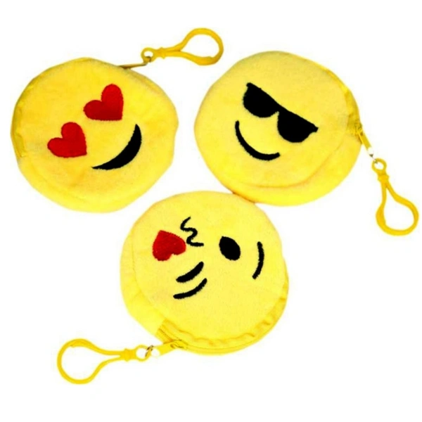 Cute Smiley Coin Pouch 