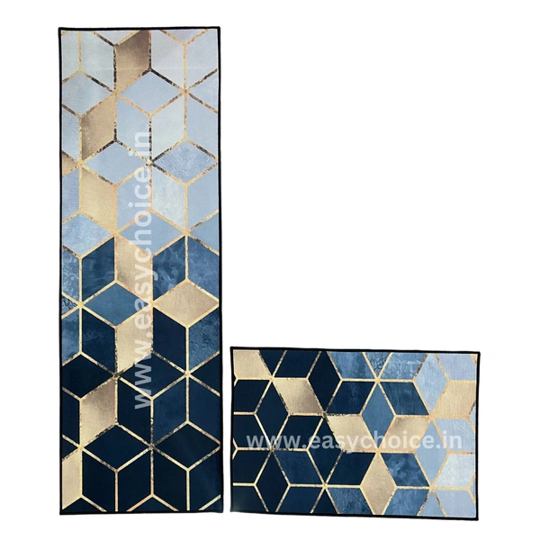 Premium 2 in 1 Kitchen Mat Set (2pcs) MT011
