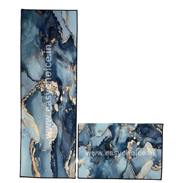 Premium 2 in 1 Kitchen Mat Set (2pcs) MT011