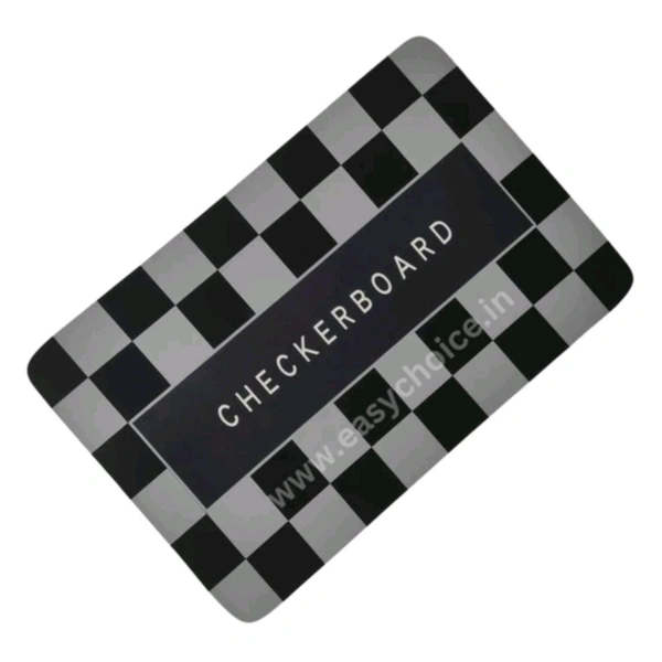  Checked Design Rectangular Water Absorbing Mat MT021