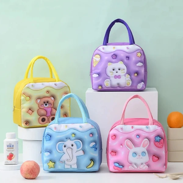 Cute 3D Insulated Lunch Bag